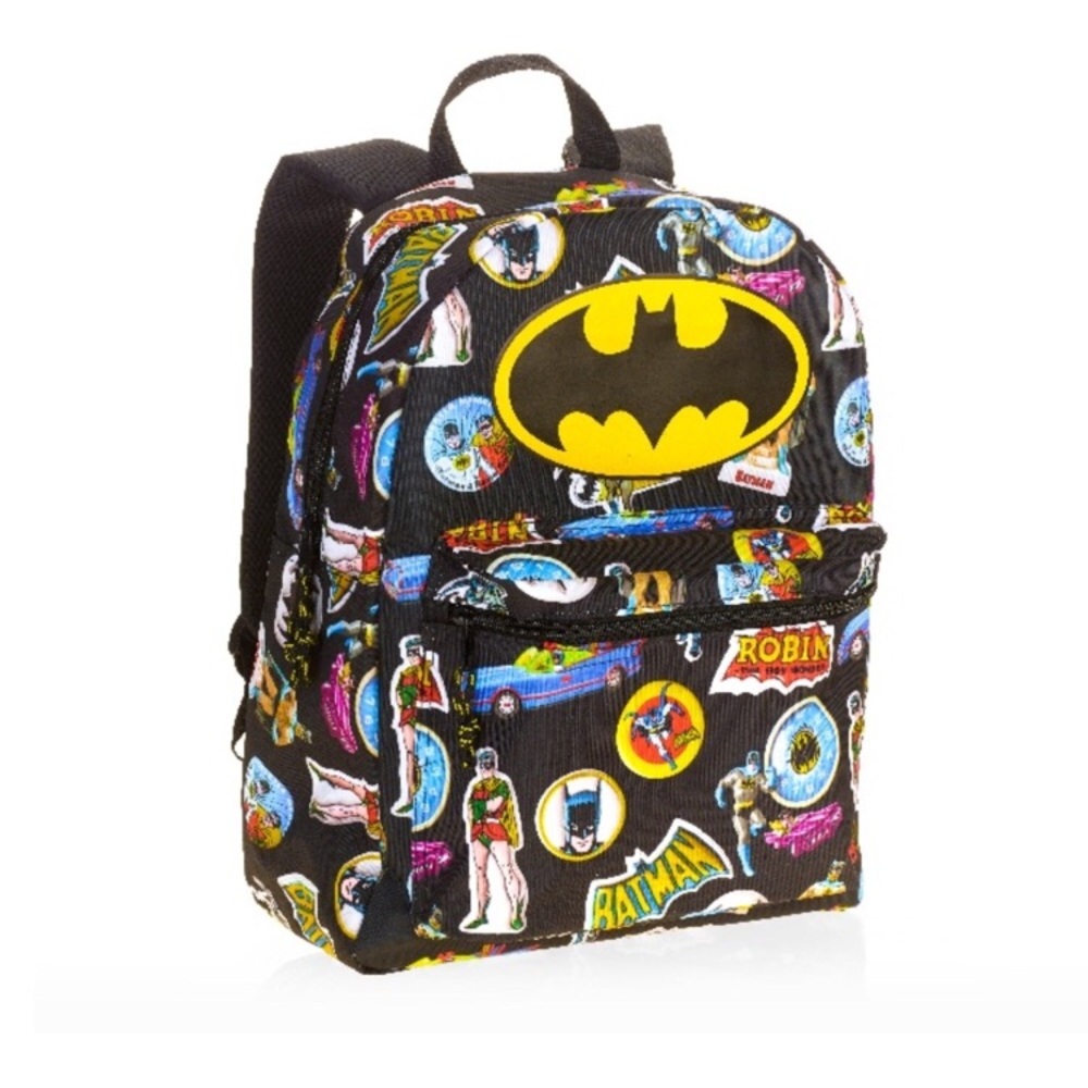 Batman and Robin Backpack